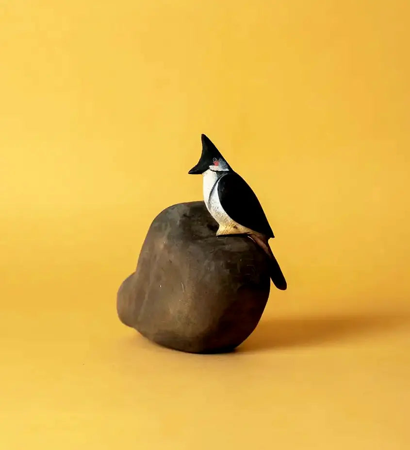 Wooden Bird Bulbul