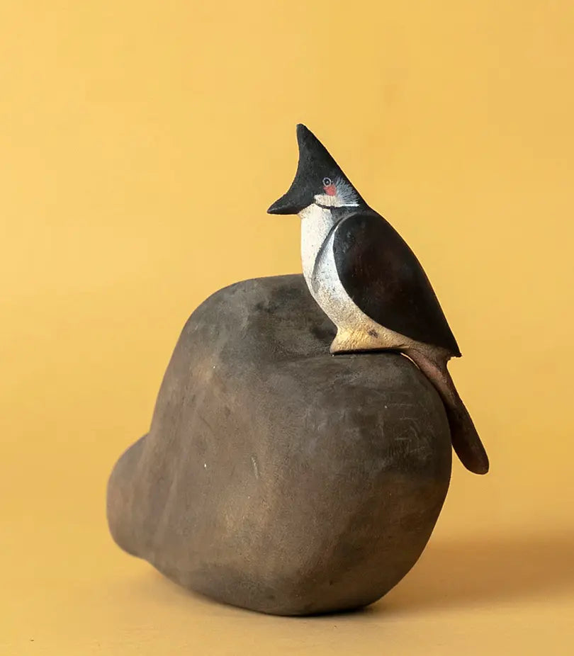 Wooden Bird Bulbul