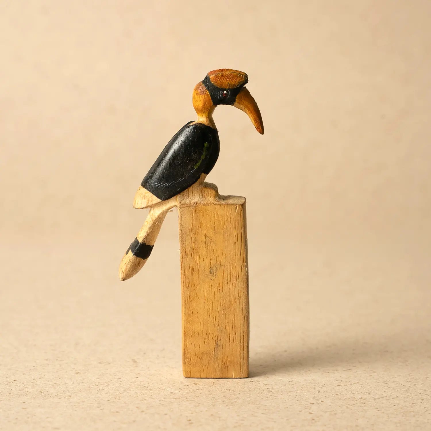 Hornbill Hand-carved Magnet