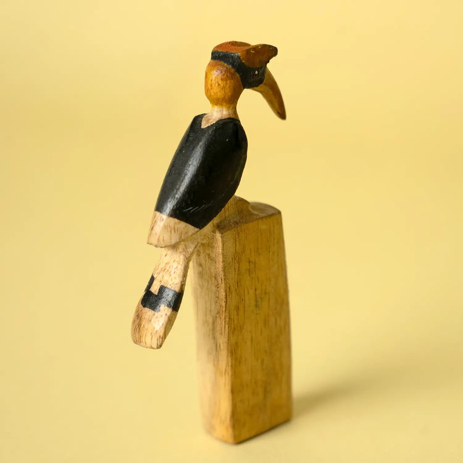 Hornbill Hand-carved Magnet