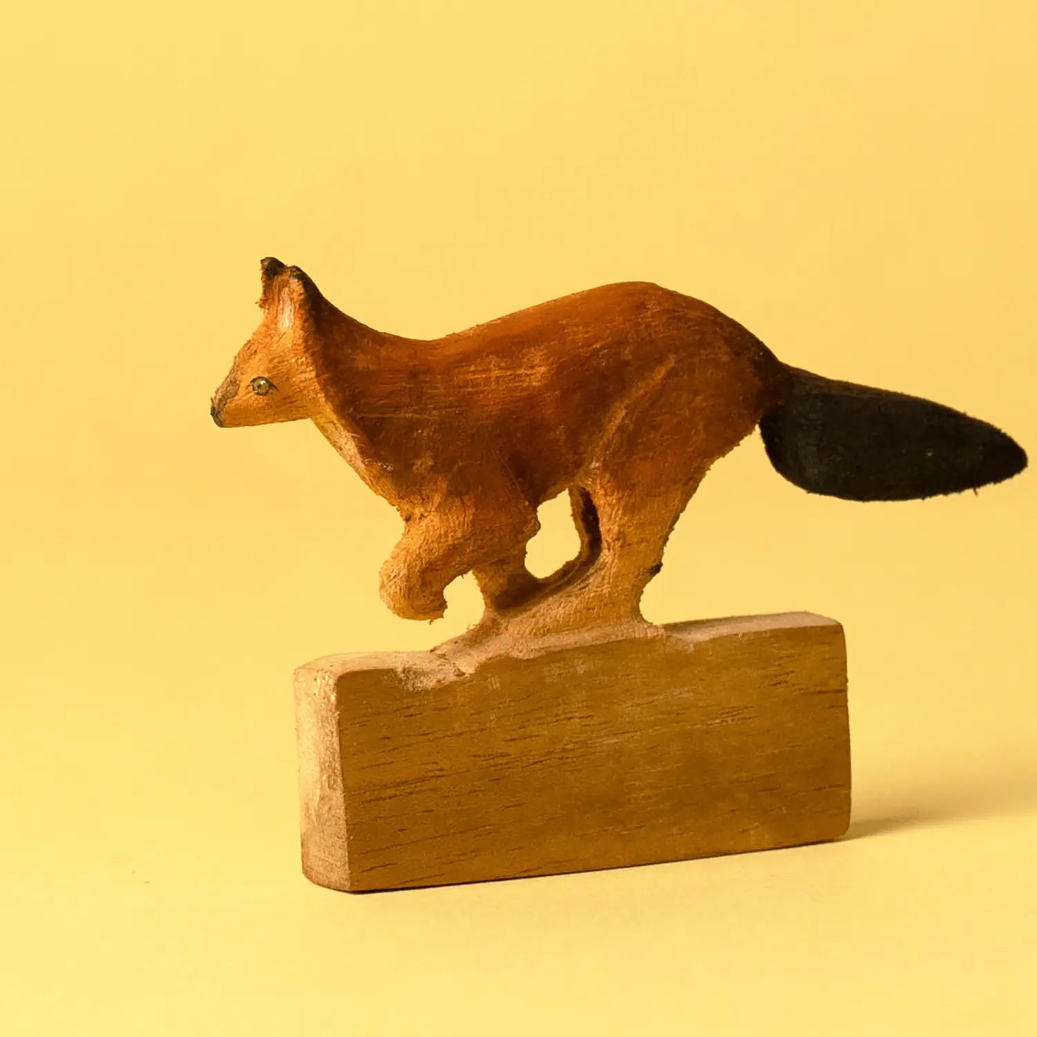 Dhole Hand-carved Magnet