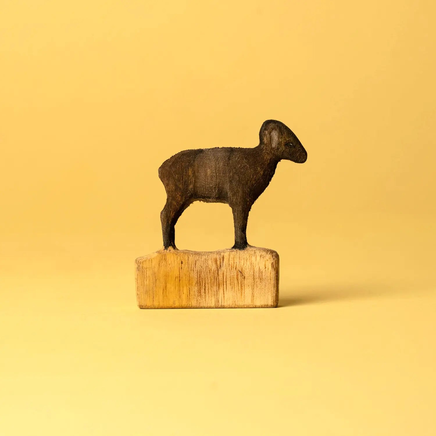 Nilgiri Tahr Hand-carved Magnet