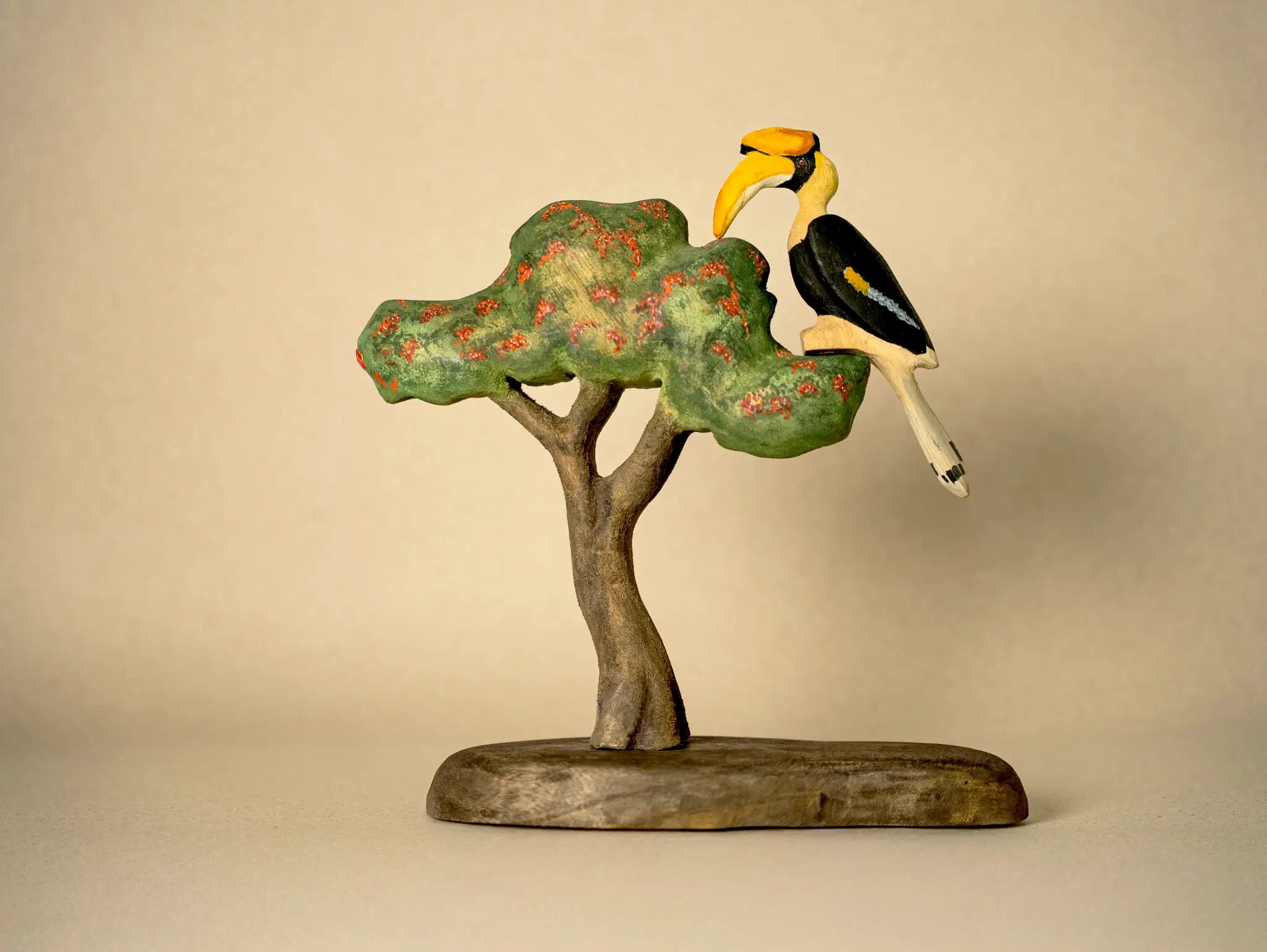 Wooden Bird Hornbill
