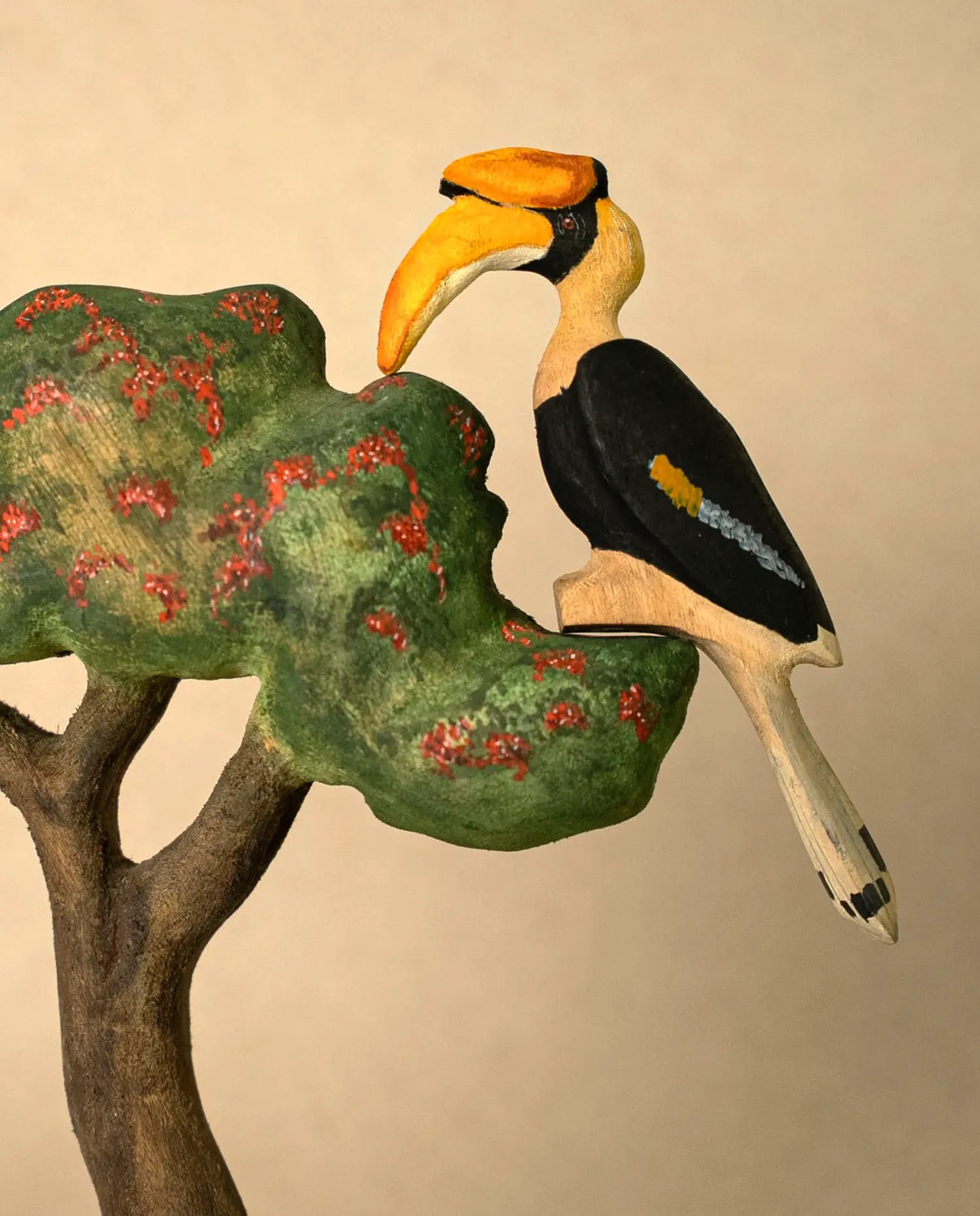 Wooden Bird Hornbill