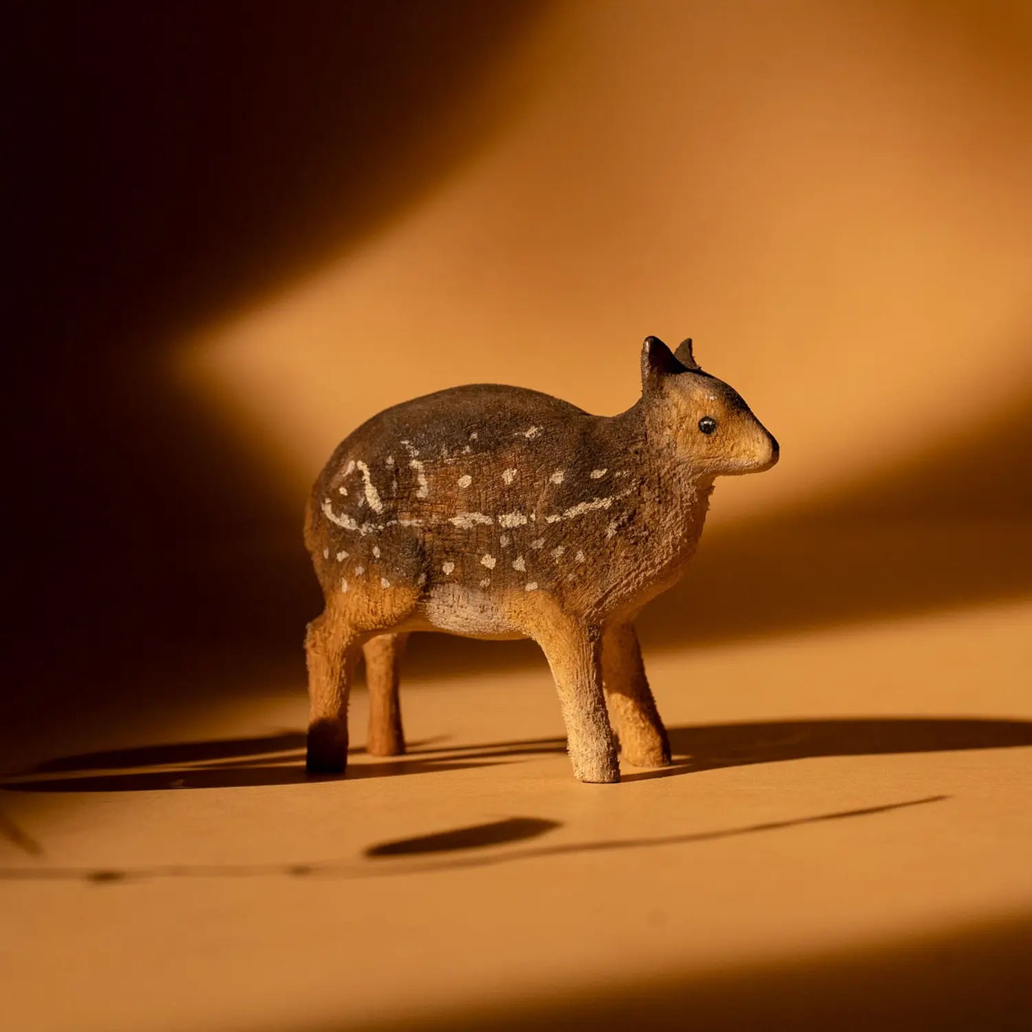 Wooden Animal Mouse Deer