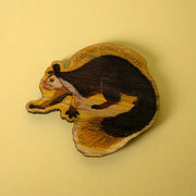 Malabar Squrriel Wooden Magnet
