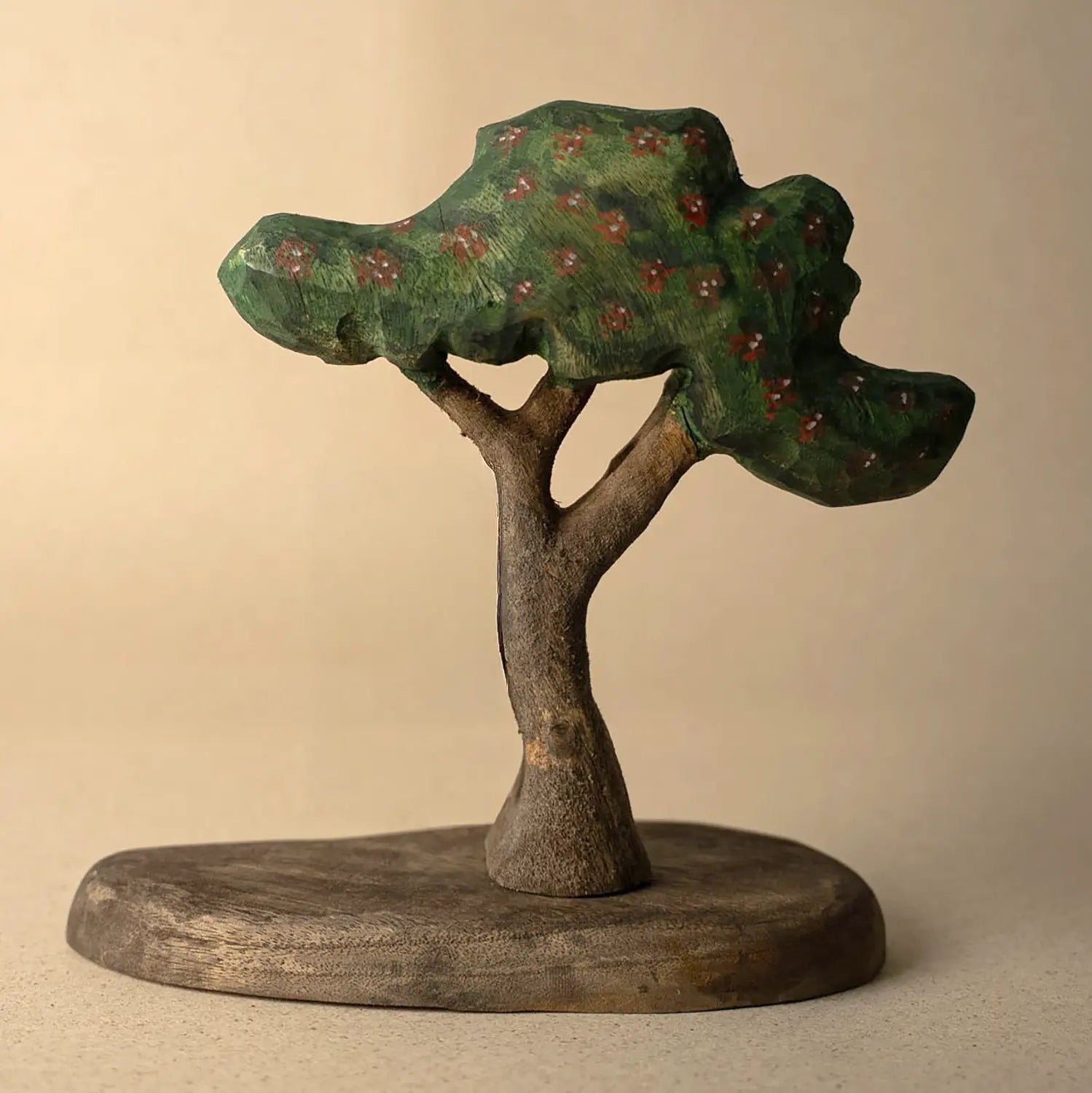 Wooden Set Rhododendron Tree